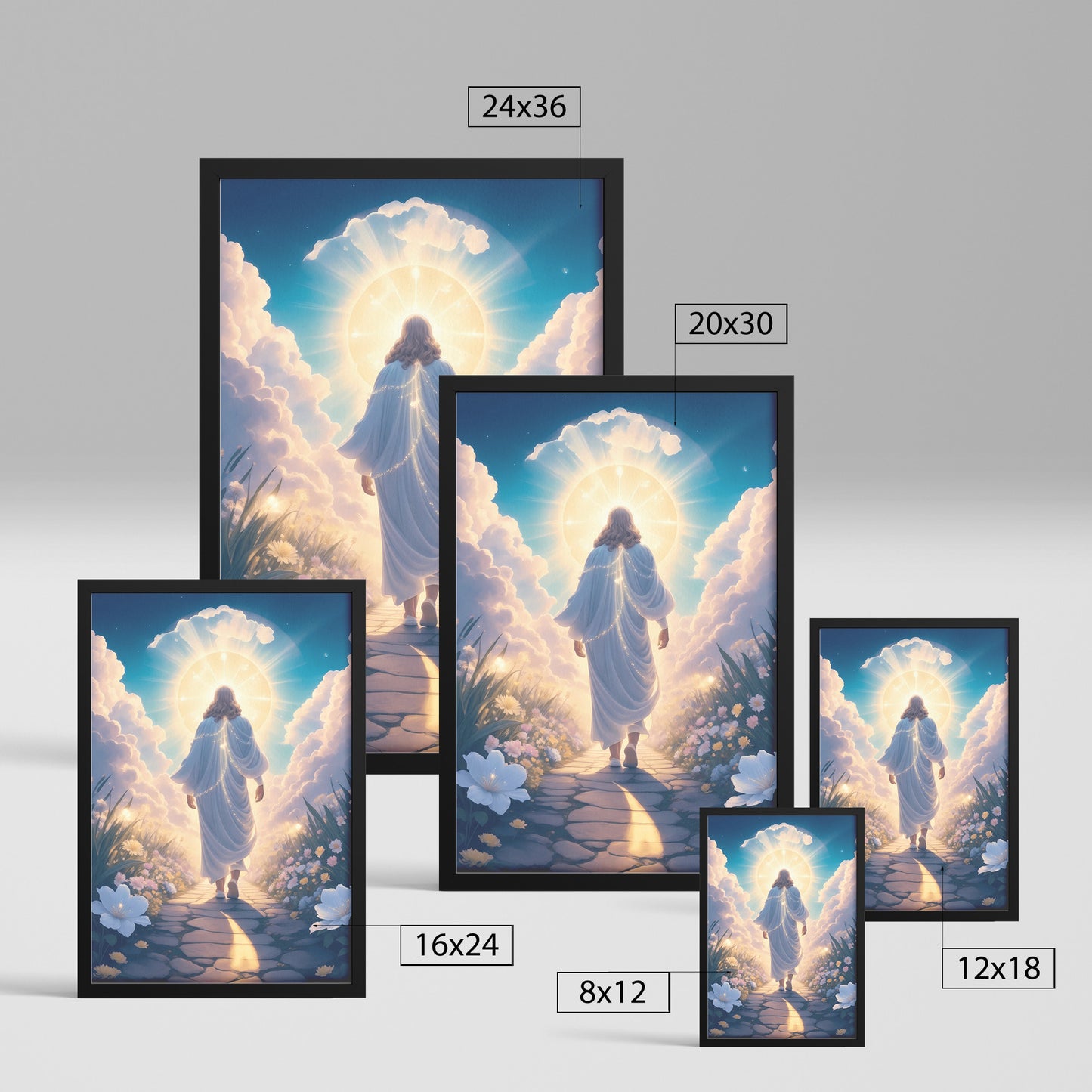 I am the Follower of Jesus Framed Art Print