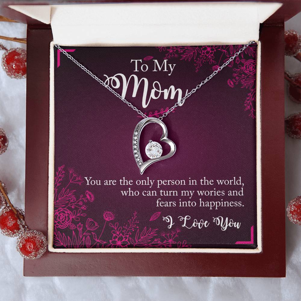 Forever Love Necklace to Mom