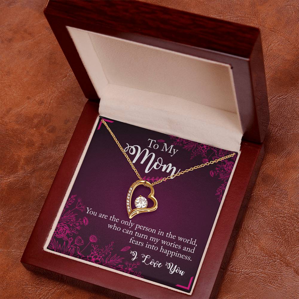 Forever Love Necklace to Mom