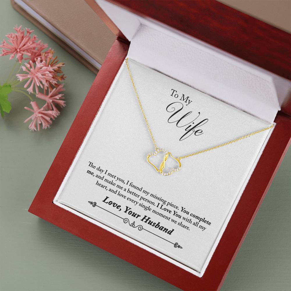 Everlasting Love Necklace Gift to Wife