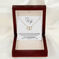 Everlasting Love Necklace Gift to Wife