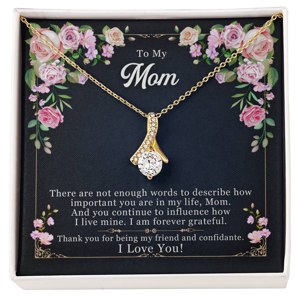 Alluring Beauty Necklace to Mom