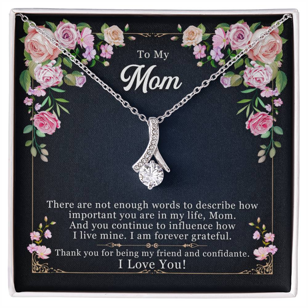 Alluring Beauty Necklace to Mom
