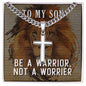 Steel Cross Necklace to Son