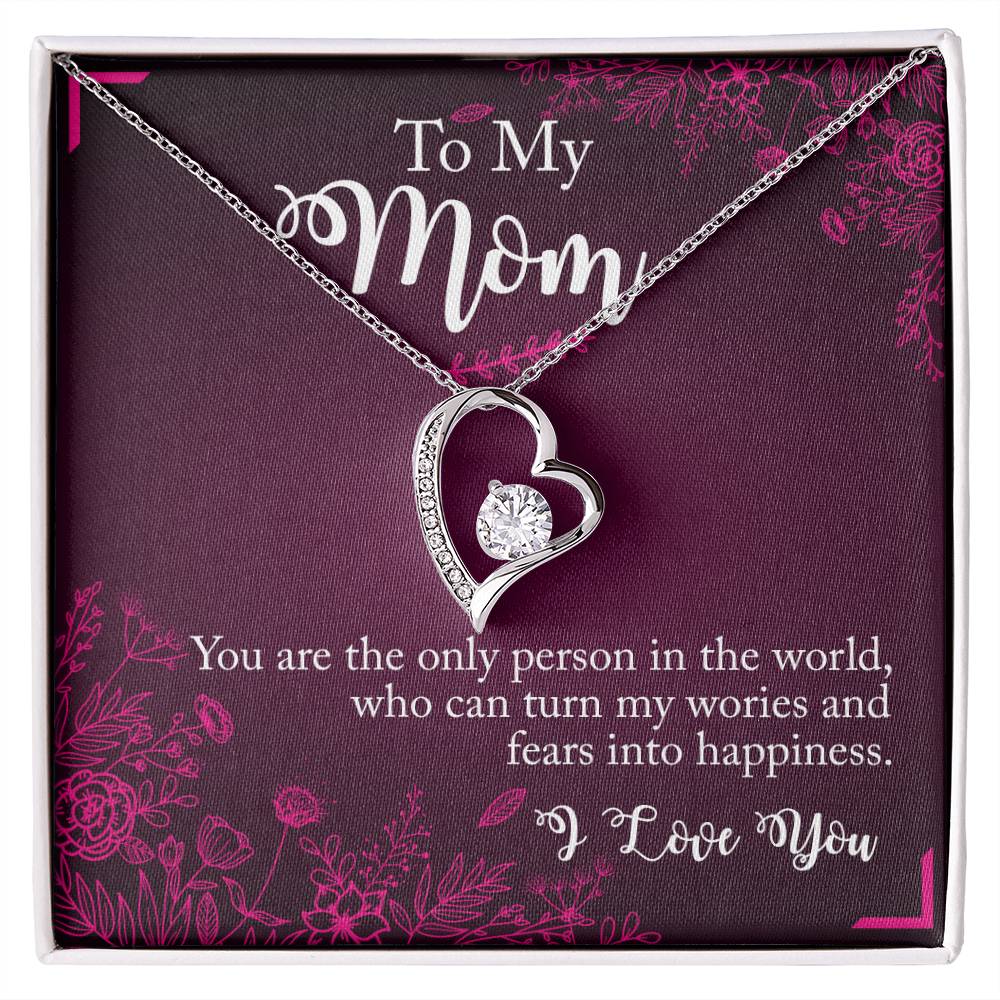 Forever Love Necklace to Mom