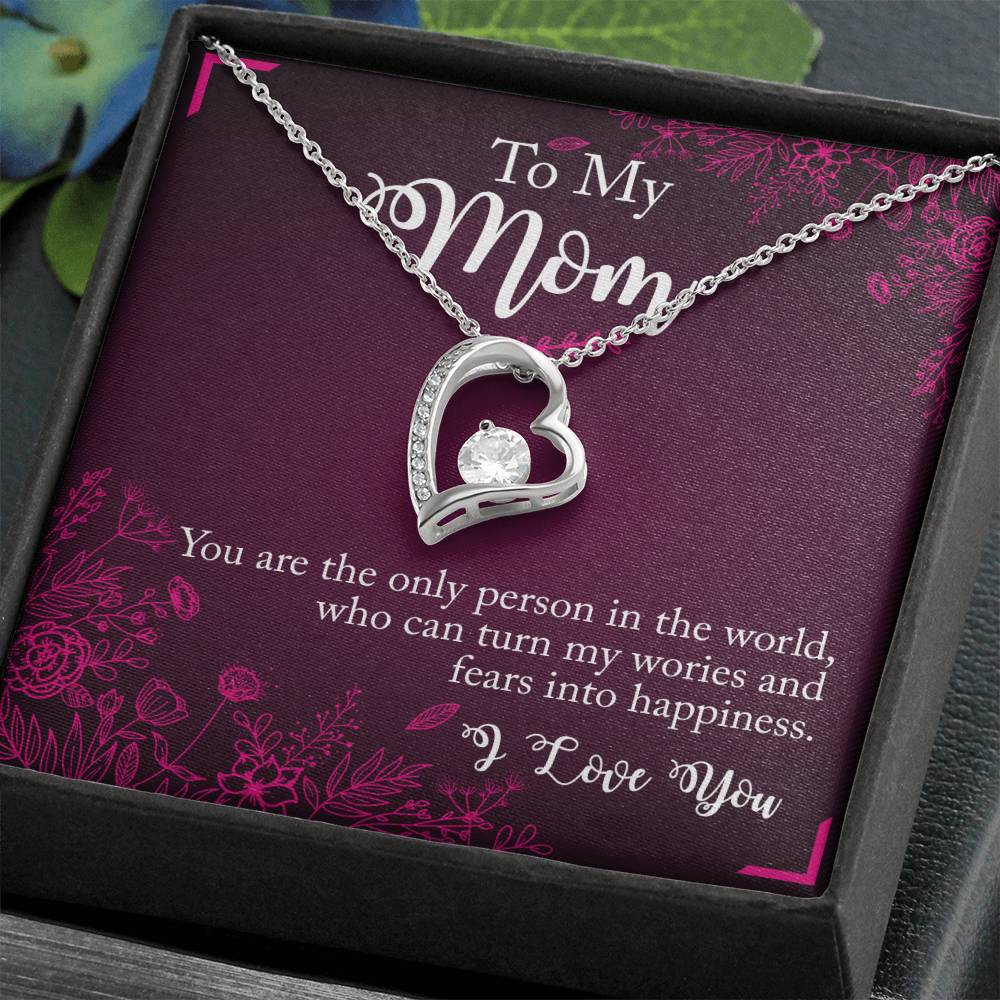 Forever Love Necklace to Mom