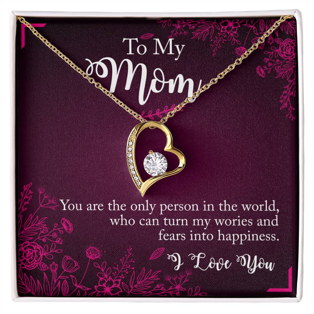 Forever Love Necklace to Mom