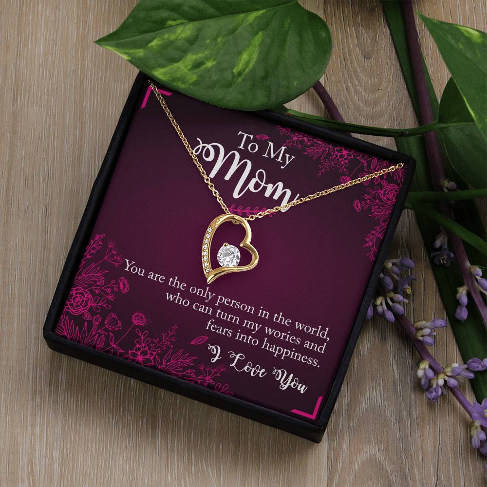 Forever Love Necklace to Mom