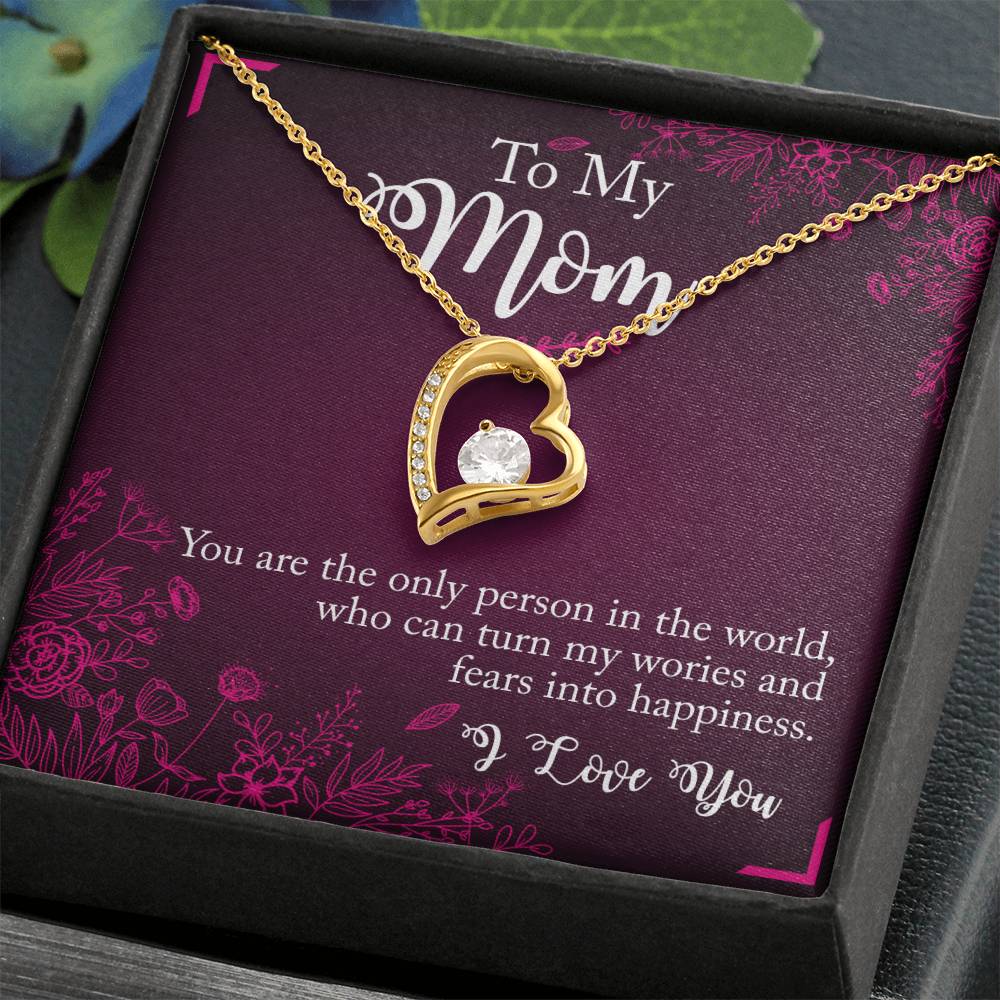 Forever Love Necklace to Mom