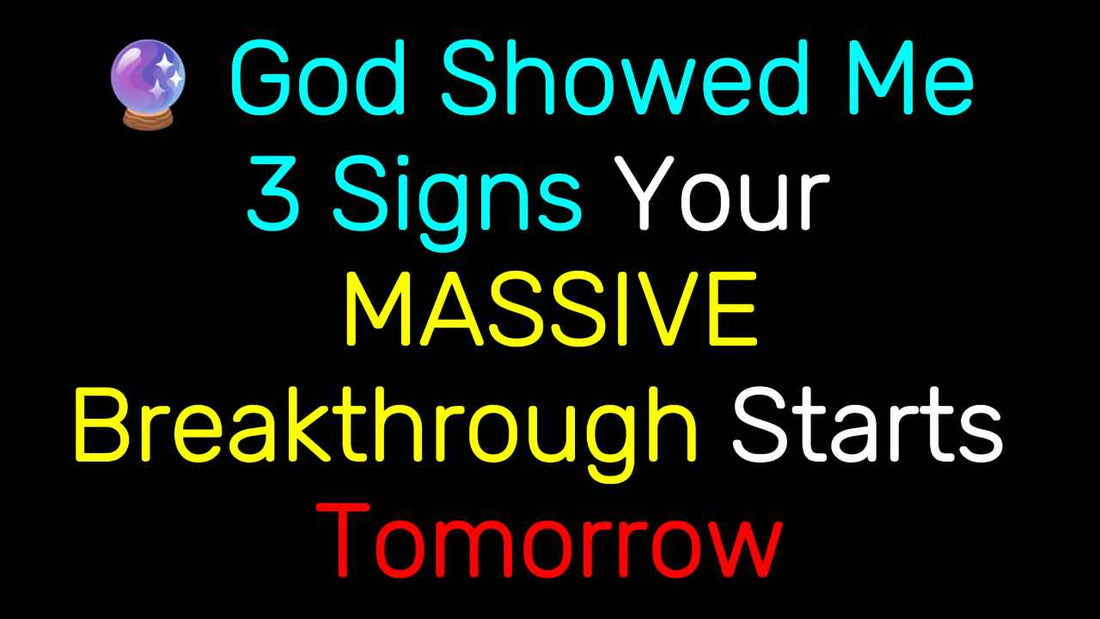 Your Breakthrough Starts Tomorrow – Don’t Miss It!