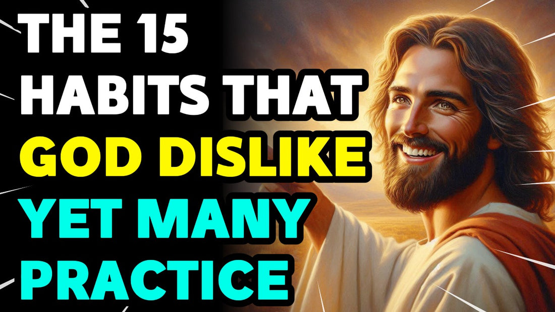 The 15 Habits That Do Not Please God but Are Common