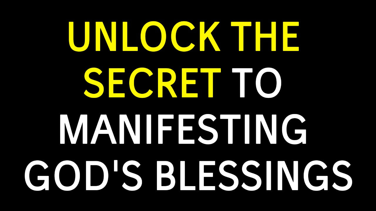 How to Manifest Something Through Faith: A Christian Perspective ...