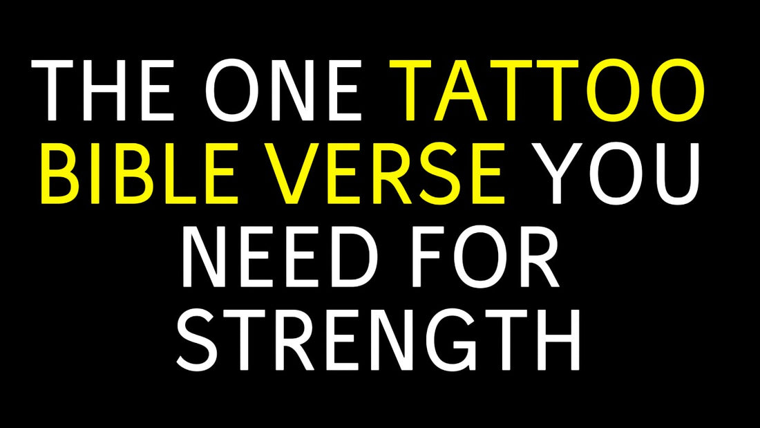 Special Topics in Scripture: Tattoos, Strength, and Hope