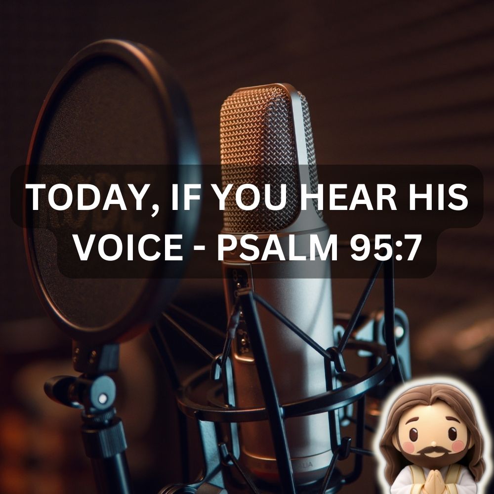 The Meaning and Significance of "Today, if You Hear His Voice" in Psalm 95:7