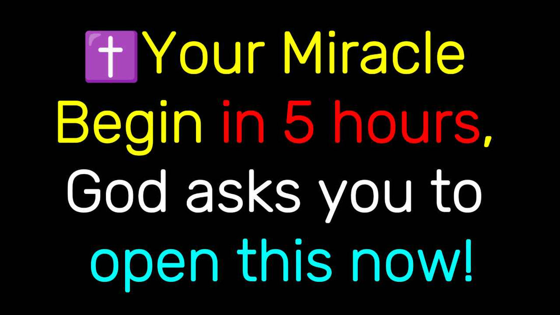 Your Miracle Is Near: Discover God’s Path for You