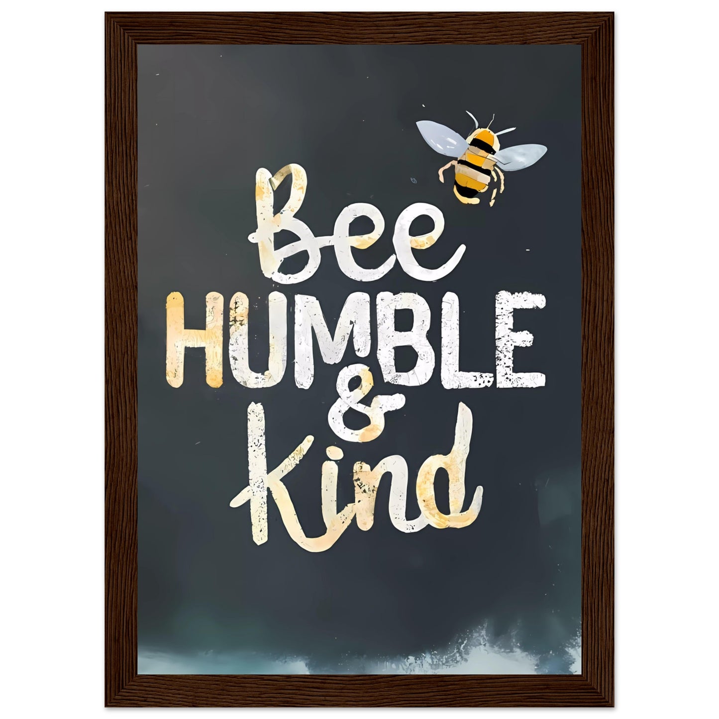 Bee Humble & Kind Framed Print