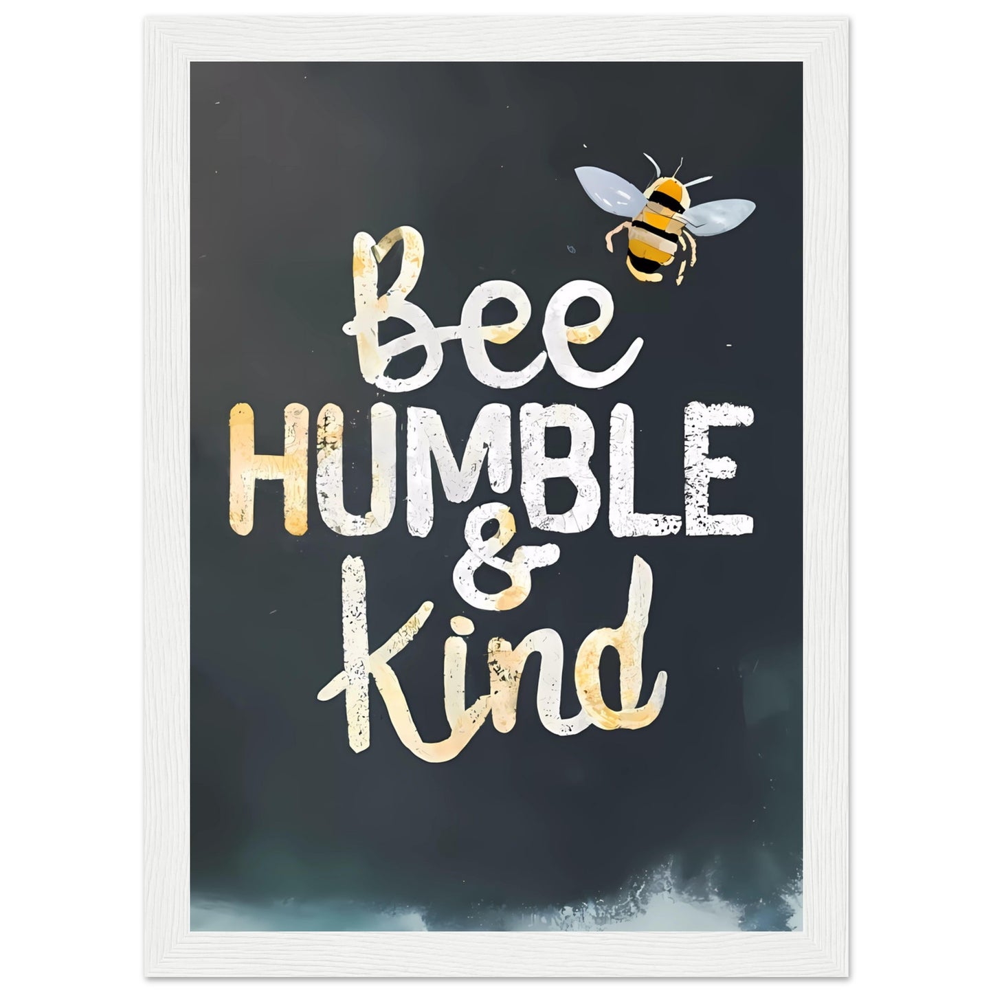 Bee Humble & Kind Framed Print