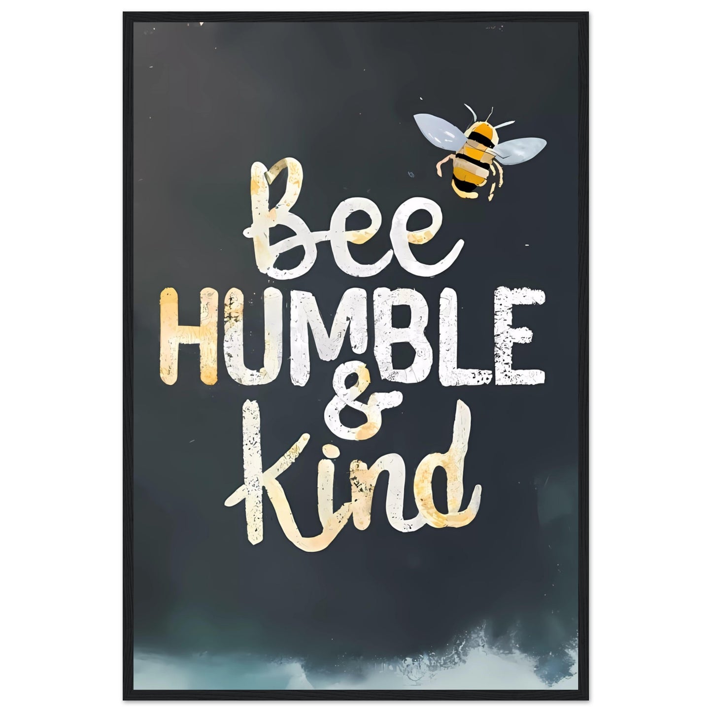 Bee Humble & Kind Framed Print