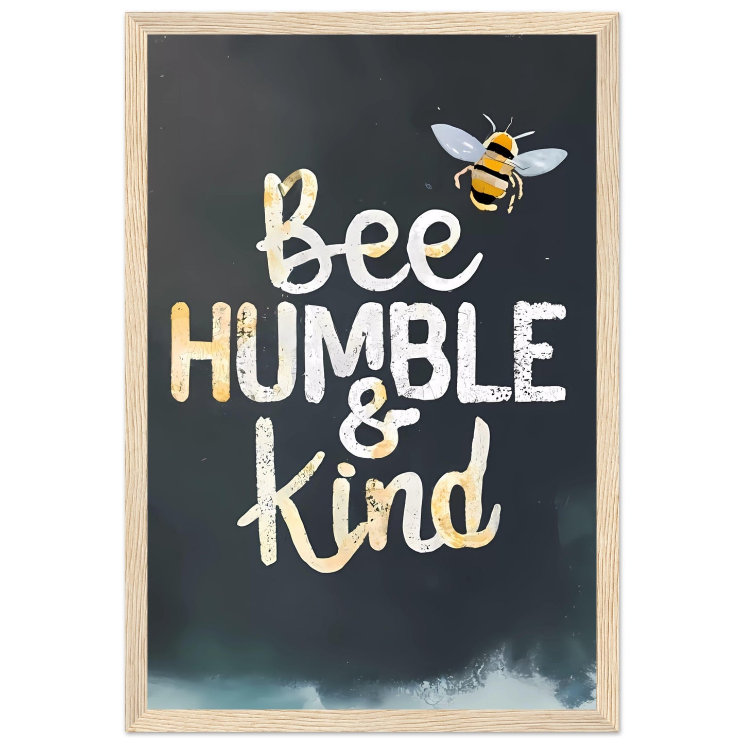 Bee Humble & Kind Framed Print