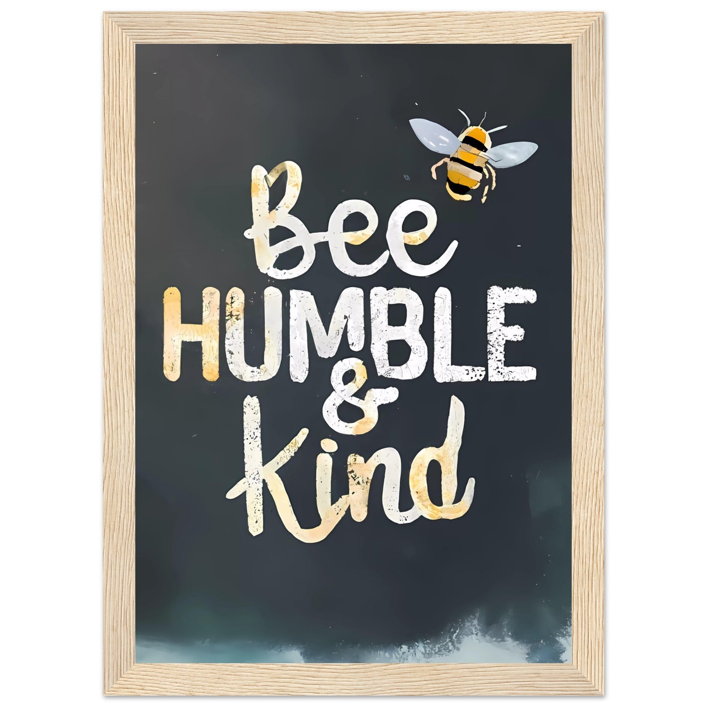 Bee Humble & Kind Framed Print