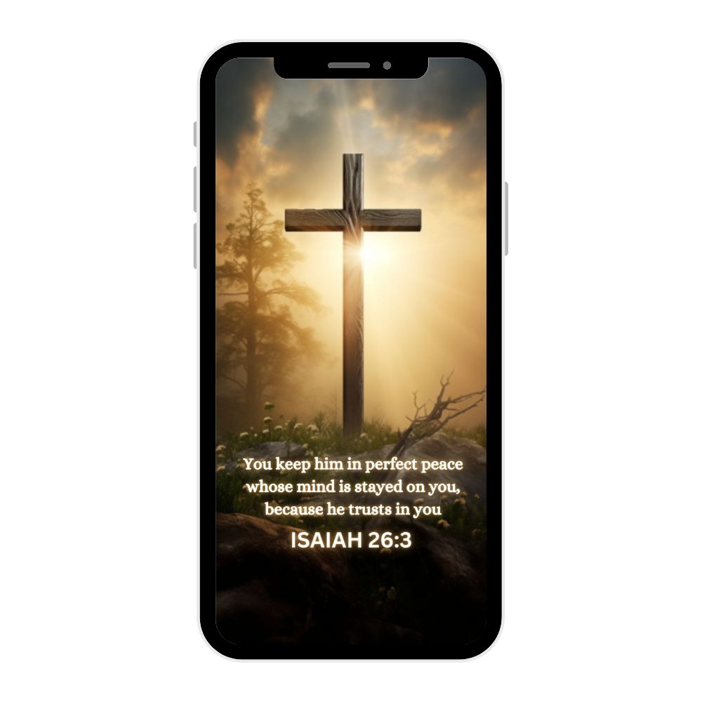 Christian Phone Wallpapers with Bible Verse for Inner Peace