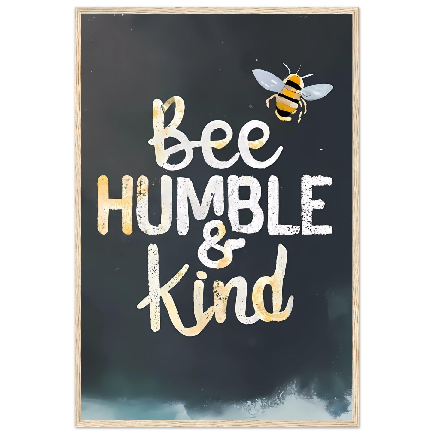 Bee Humble & Kind Framed Print