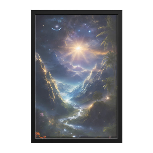 The Glory of Creation: Psalm 95 Framed Wall Print