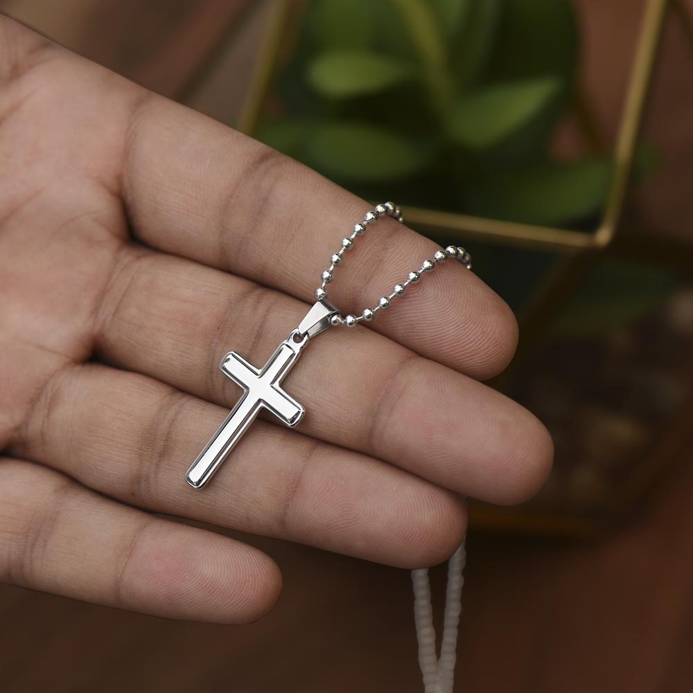 Always Love You - Cross Necklace Gift to Daughter