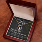 Forever By Your Side Necklace Gift to Wife