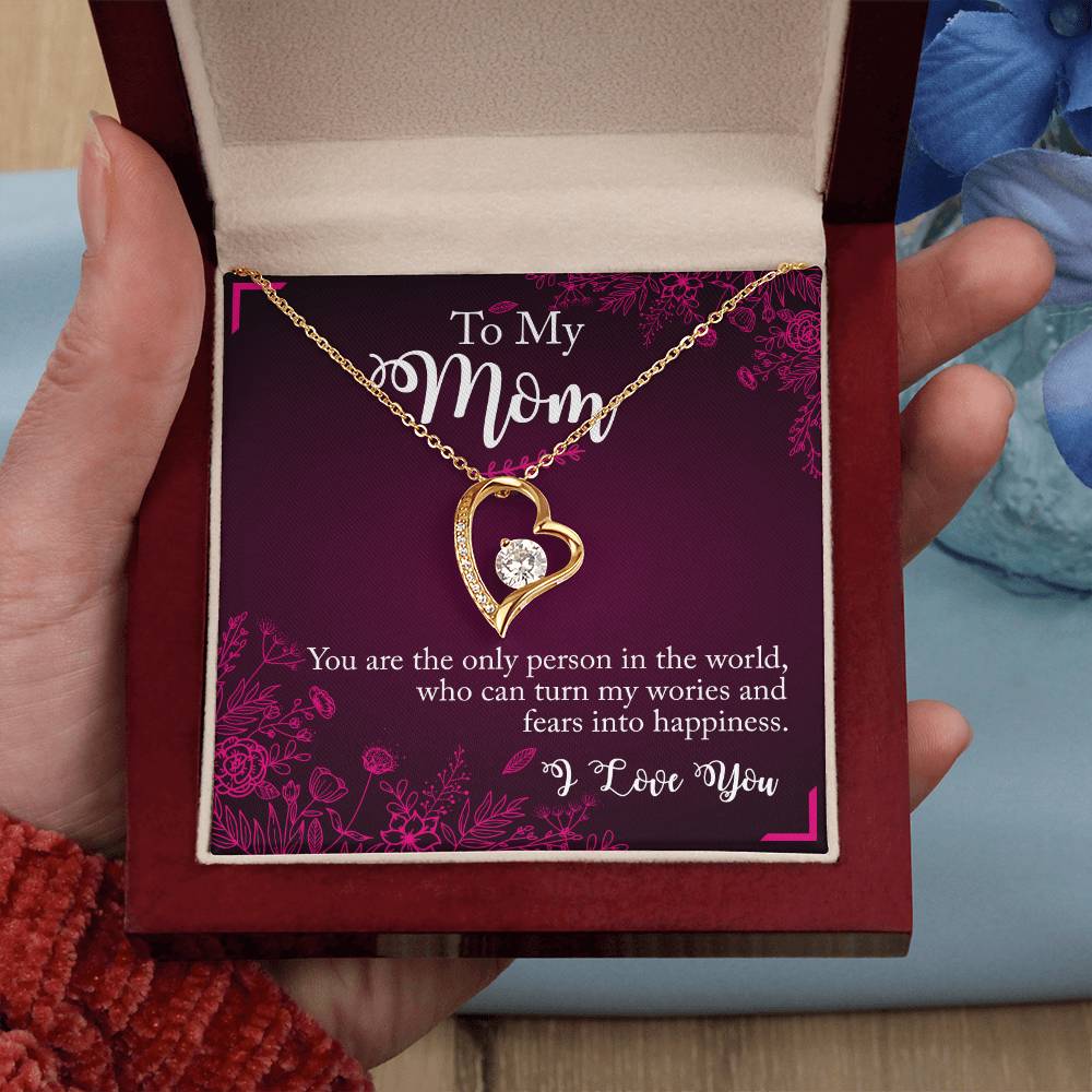 Forever Love Necklace to Mom