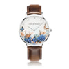 Peaceful Land Garden Silver & Brown