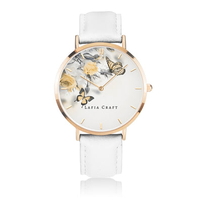 Gratitude Gold & White